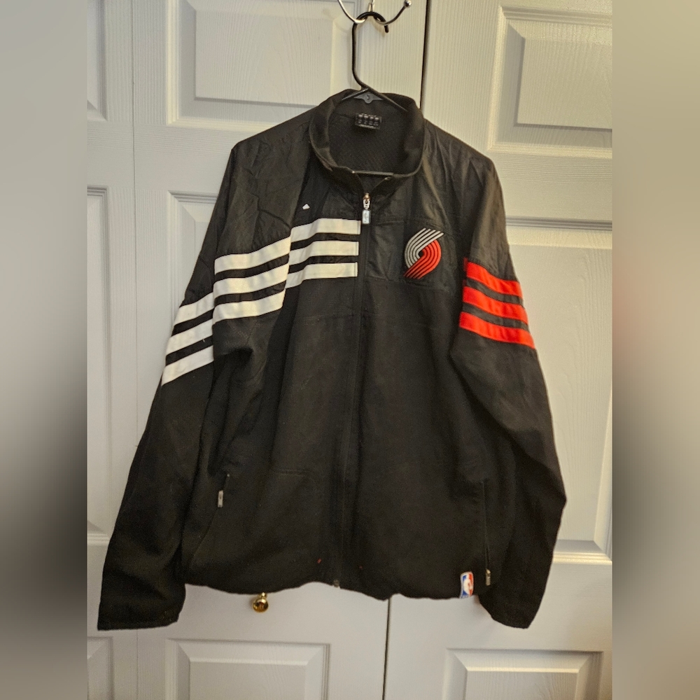 Vintage Portland Trailblazers Adidas Jacket